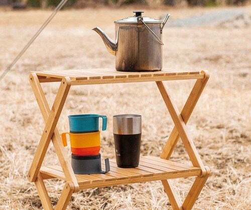 道具選びのポイント:すぐに使うものはラックに置いておく イメージ