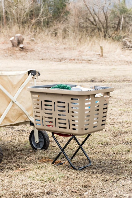 ［折りたたみチェア］ダイソー製はオットマンにも！ イメージ