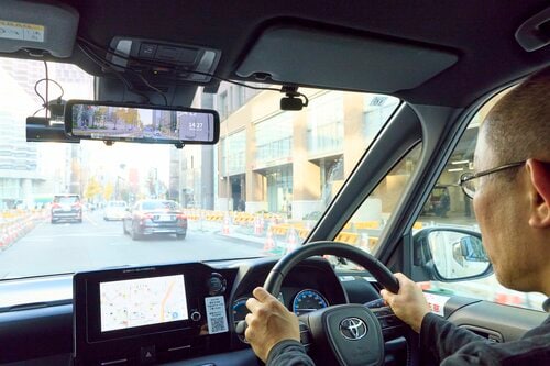 ドライブレコーダーの種類 ミラー型ドライブレコーダーおすすめ イメージ