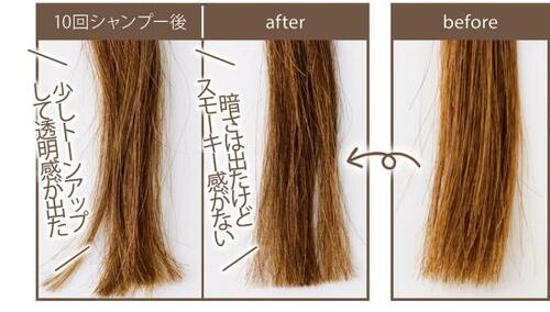 オレンジ強めのビューティラボ「ホイップ ヘアカラー」 イメージ