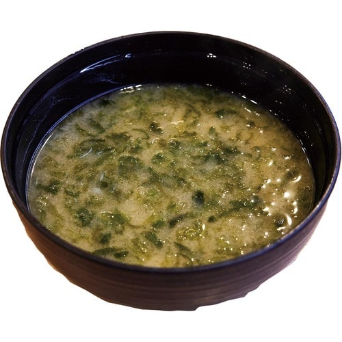 【2位】かっぱ寿司「あおさの味噌汁」 回転寿司の茶碗蒸しおすすめ イメージ