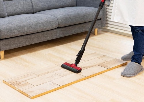 テスト1：吸引力 コードレス掃除機おすすめ イメージ