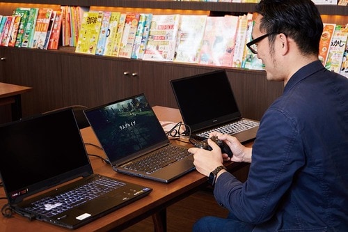 プレイ時に残像もストレスもなし! イメージ