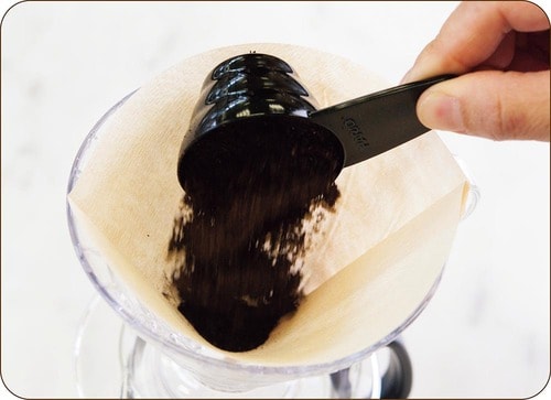STEP3:コーヒー粉を入れる イメージ