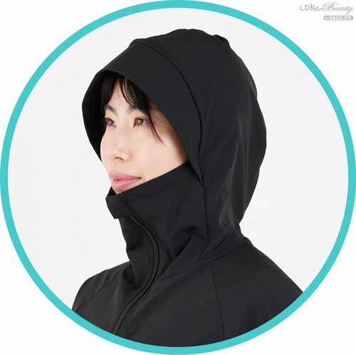デザイン:Wジップで着こなし自在 UVカットパーカーおすすめ イメージ3