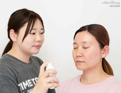 スチーム蒸しで検証 メイクキープミストおすすめ イメージ