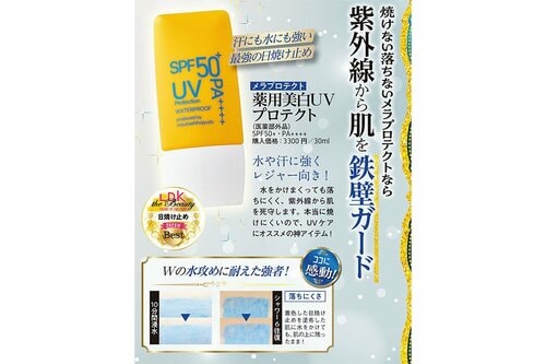 メラプロテクト「薬用美白UVプロテクト(医薬部外品)」 ボディケア編ベストコスメ2023おすすめ イメージ