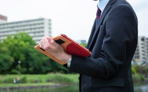 外でiPadを使う