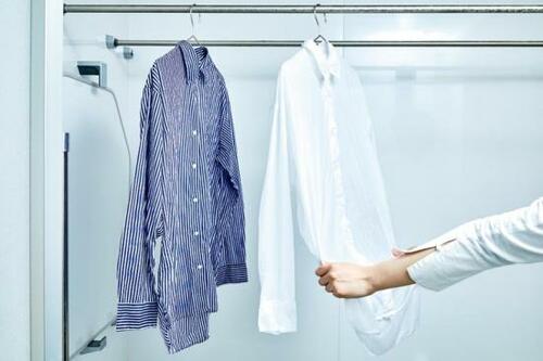 ポイント：Ｙシャツは脱水前に引き上げる イメージ2