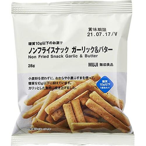 おつまみにピッタリな「ノンフライスナックガーリック&バター」 イメージ