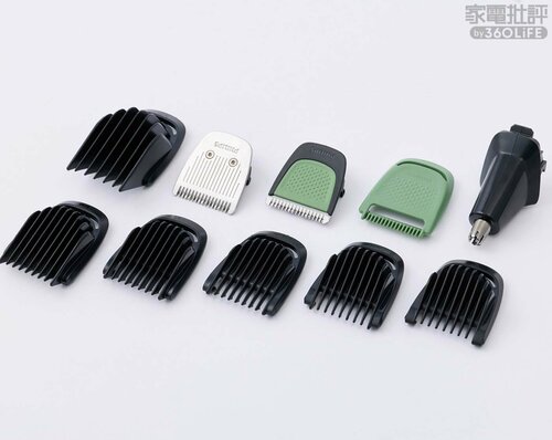 12種類のアタッチメントが付属 メンズボディシェーバーおすすめ イメージ