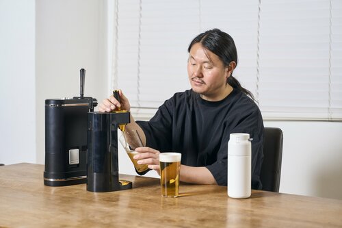 選び方1：泡のクオリティ 家庭用ビールサーバーおすすめ イメージ
