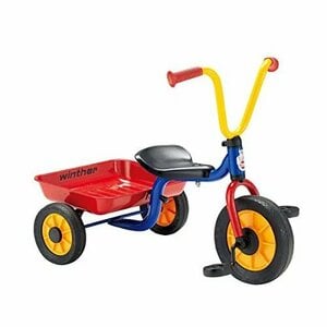 ボーネルンド 「ペリカンデザイン三輪車 Vハンドル カラー(荷台つき)」