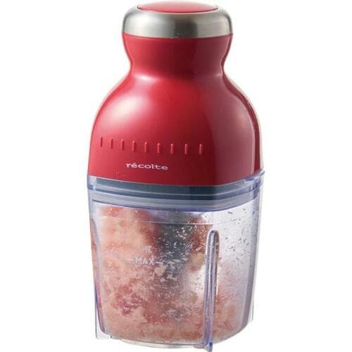 一枚肉を即ミンチに！ レコルト「カプセルカッター ボンヌ」 イメージ