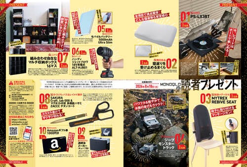 読者プレゼントの応募方法 イメージ