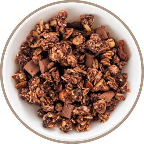 グラノーラおすすめ Emco チョコとヘーゼルナッツのグラノーラ イメージ2