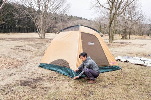 使い勝手から質感まで文句なしズルいテントはコールマン! イメージ