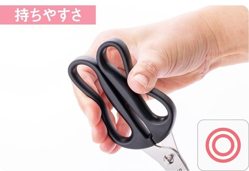 持ちやすさ キッチンバサミおすすめ イメージ
