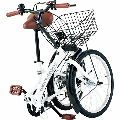 折りたたみ自転車おすすめ THREE STONE 折りたたみ自転車 20インチ P-008 イメージ2