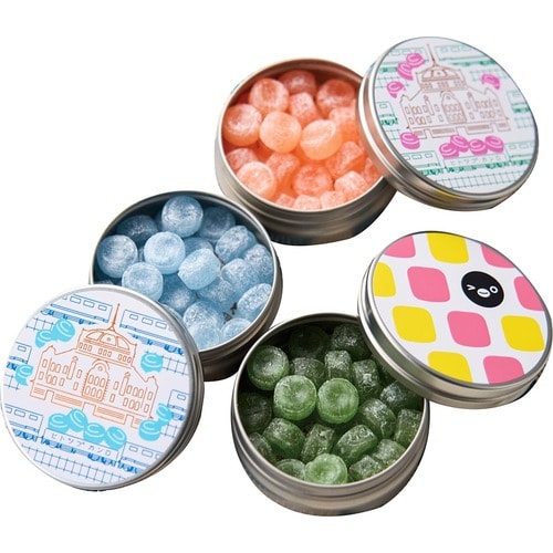 東京駅で買えるお土産おすすめ ヒトツブ カンロ フルーティ アロマのど飴 イメージ