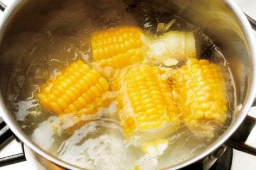 ［トウモロコシ］下ゆでしてから焼くのが正解です！ イメージ