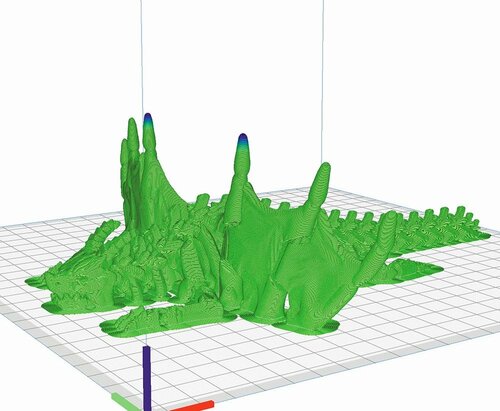 手順2: 3Dデータを1層ごとにスライス 3Dプリンターおすすめ イメージ