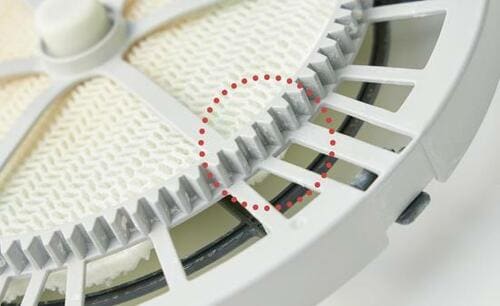 結果2：手入れを怠っていた加湿器の水垢が取れる イメージ2