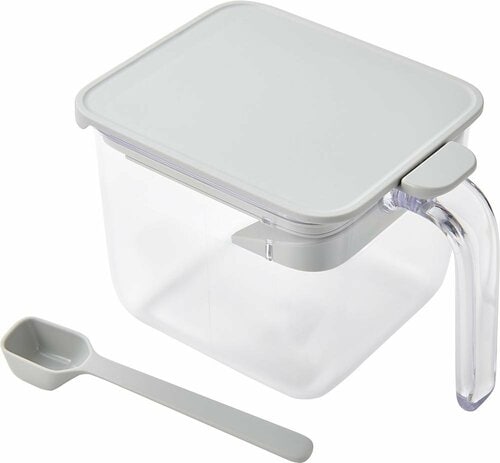 片手でラクに開く! マーナ「調味料ポット ワイド」