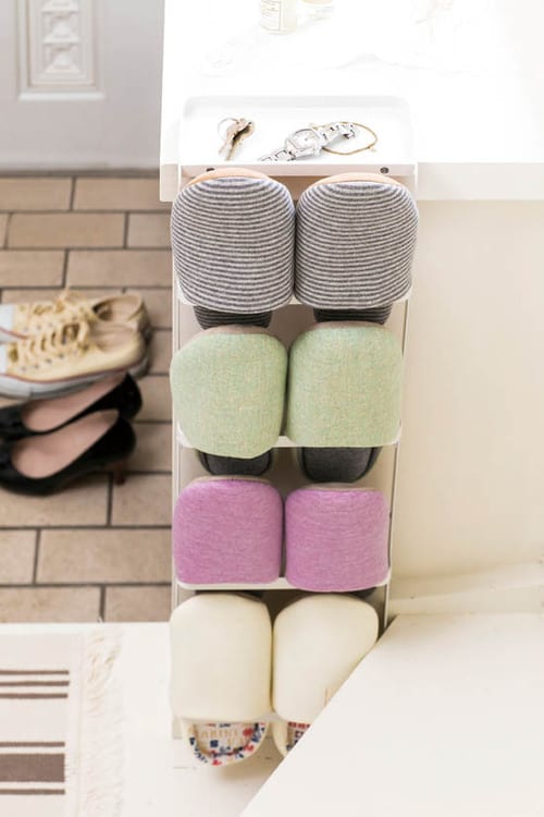 日本の住宅には不向き 欧米規格のスリッパ立て イメージ2