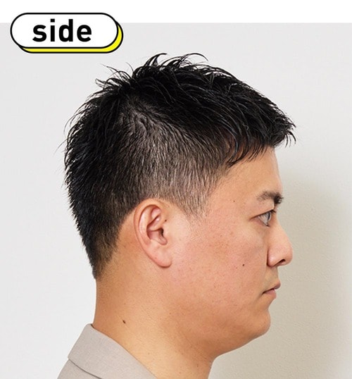 side メンズヘアジェルおすすめ イメージ