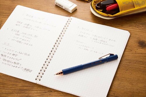 ラバーグリップで手がすべりにくくしっかり書ける おすすめ文房具おすすめ イメージ