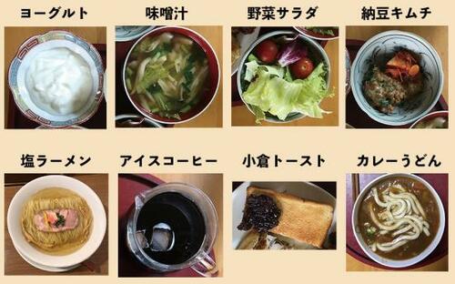 ポイント1：料理写真の識別 イメージ