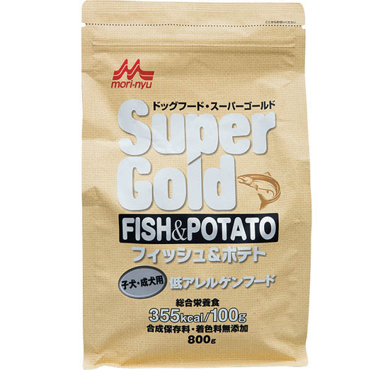 森乳サンワールド:スーパーゴールド フィッシュ&ポテト:ドッグフード