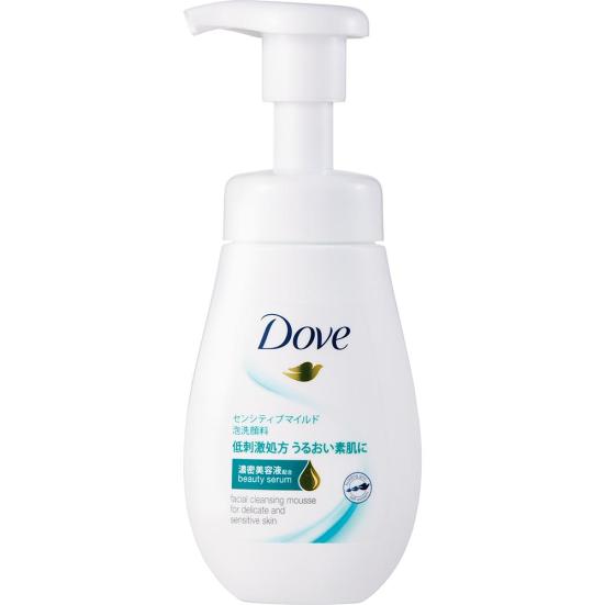 ユニリーバ・ジャパン:ダヴ(Dove) センシティブマイルド クリーミー泡洗顔料:洗顔料