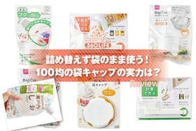【100均】詰め替えが面倒なズボラさんへ！袋キャップが調味料の保存に超使える【LDK】