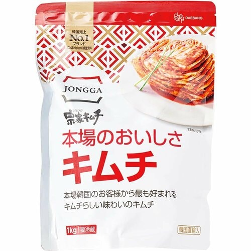 本格キムチおすすめ DAESANG 宗家 本場のおいしさキムチ イメージ
