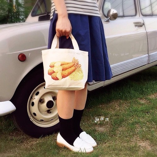 持ち運べるサクサクグルメ「えびフライトートバッグ」 イメージ2