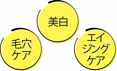 年齢肌にうれしい美容成分を配合