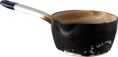 【鍋の焦げ編】ガチガチの焦げを「クレンザー」で一掃！ イメージ