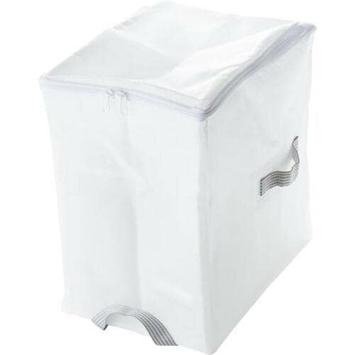 やわらかくて並べにくい……カインズの収納袋S イメージ