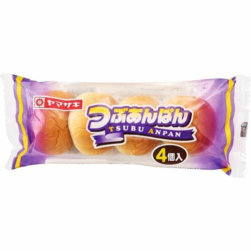 オーケーの食品おすすめ オーケー つぶあんぱん(薄皮) 4個入 イメージ