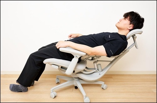 ストレッチは強めでフラットは眠れるレベル LiberNovo Omniおすすめ イメージ