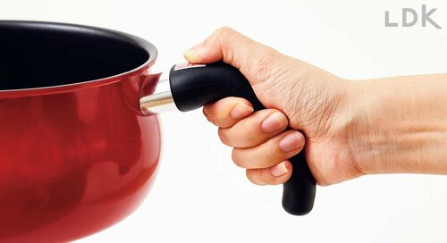 持ち手が短く熱を感じる! マルチパンおすすめ イメージ