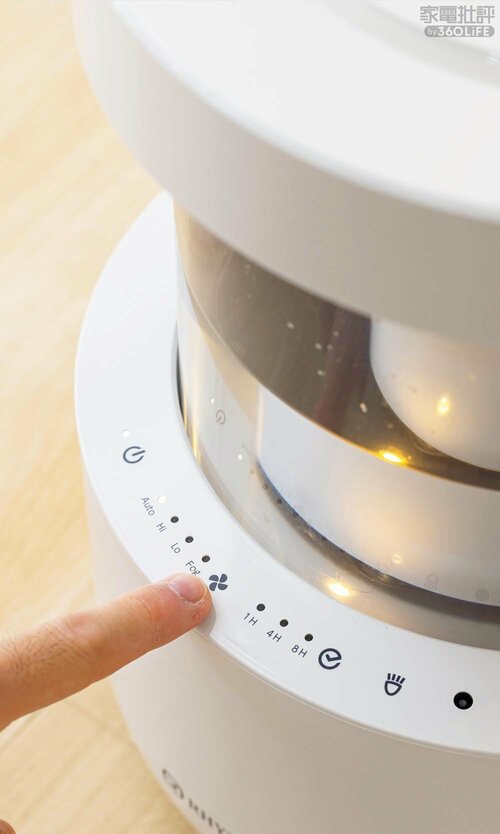 機能が豊富で操作も良好 おしゃれな加湿器おすすめ イメージ