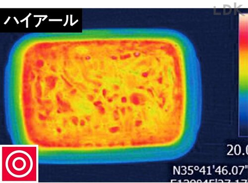 温めムラ【評価：◎】 イメージ