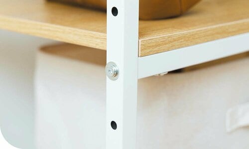 ココが買い：下の棚は5段階に変えられる LOWYAの家具おすすめ イメージ