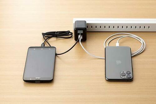 【③小型&Type-A付き】持ち歩き&Type-A対応ならOmarsの29W充電器 イメージ7