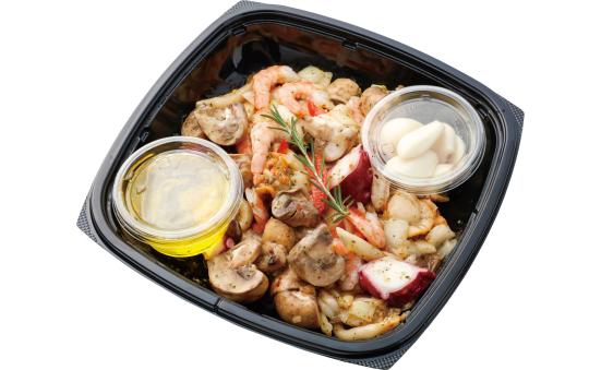 カークランドシグネチャー:シーフードアヒージョ:食品