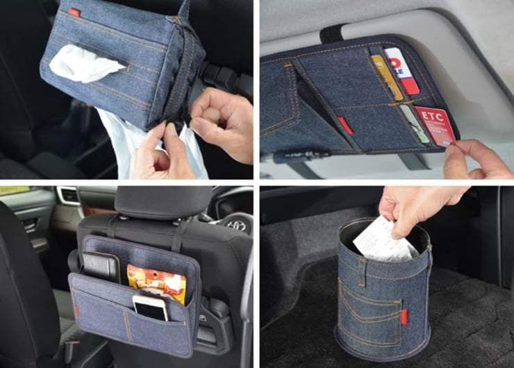 え、クルマにデニム？ …じつは案外合うんです【収納6選】