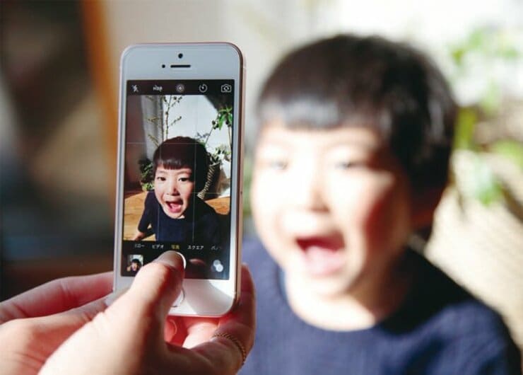 1枚ならLINEでいいけど…<br>たくさんの孫写真はコレで送る！